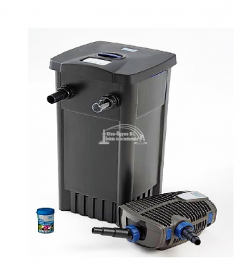 Oase FiltoMatic CWS Set 14000, átfolyós szűrő szett 24W UV-C készülékkel, 6.000L/h szivattyúval, kis zagyszivattyúval