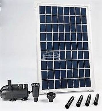 Ubbink SolarMax 600 napelemes szökőkút, 610L/h, 2 fúvókával (2 év garancia)