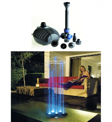 Oase szökőkút szivattyú szettek fúvókákkal képe