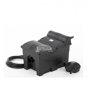 Oase BioSmart Set 14000, átfolyós szűrő szett 11W UV-C készülékkel, 3.400L/h szivattyúval ( 2 év garancia )