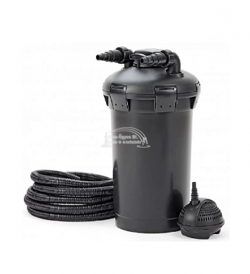 Pontec PondoPress Set 15000, nyomásszűrő szett, 11W UV-C beépített készülék, PondoVario 2500 szivattyú .. ( 2 év garancia )