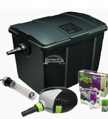 Velda Giant Biofill XL Set 15000 ( GB XL + UV-C 2x36 W + HS 15000 szivattyú + Silenta 300 levegőzt.)     40-50 000L-ig