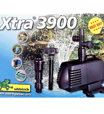 Ubbink Xtra 3900 l/h szökőkút szivattyú, 2 szórófejjel  ( 2 év garancia)