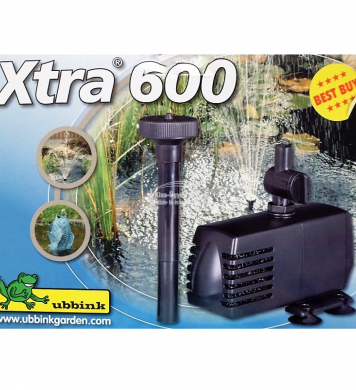 Ubbink Xtra 600 l/h szökőkút szivattyú, 1 szórófejjel  ( 2 év garancia)